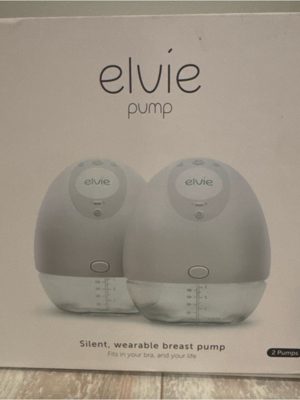 Elvie EP01 Double Electric Breast Pump. Comes With Parts As Pictured.